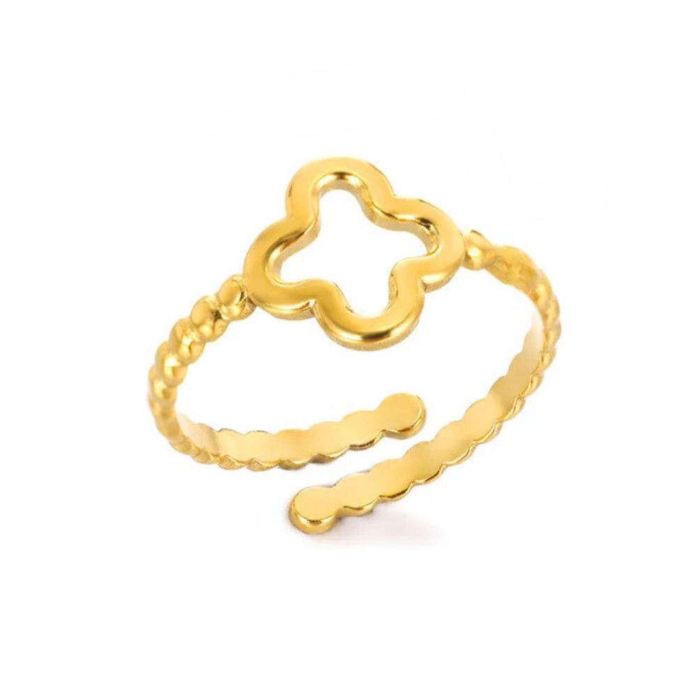 Bague trèfle irlandais pour femme | CT Bague trèfle irlandais pour femme | CT