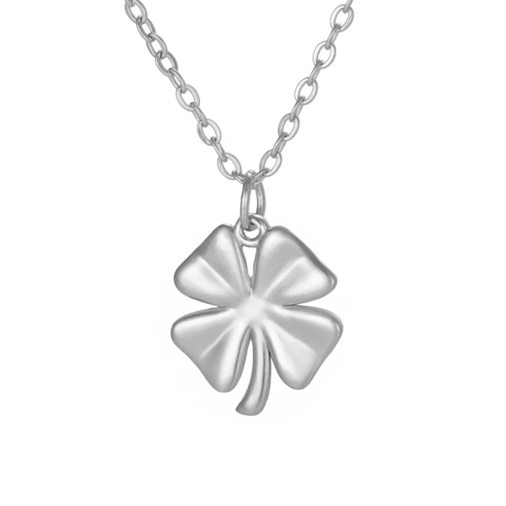 Collier Trèfle Élégant argent