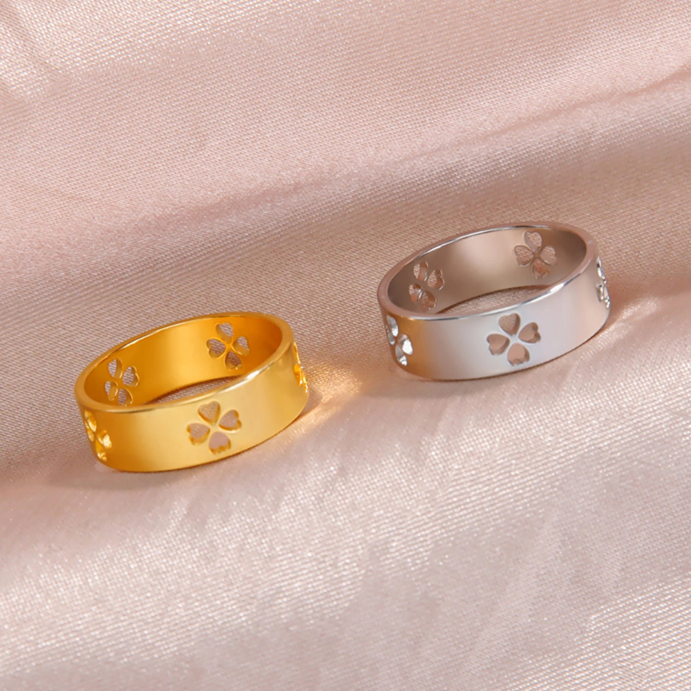 Bague Trèfle Anneau
