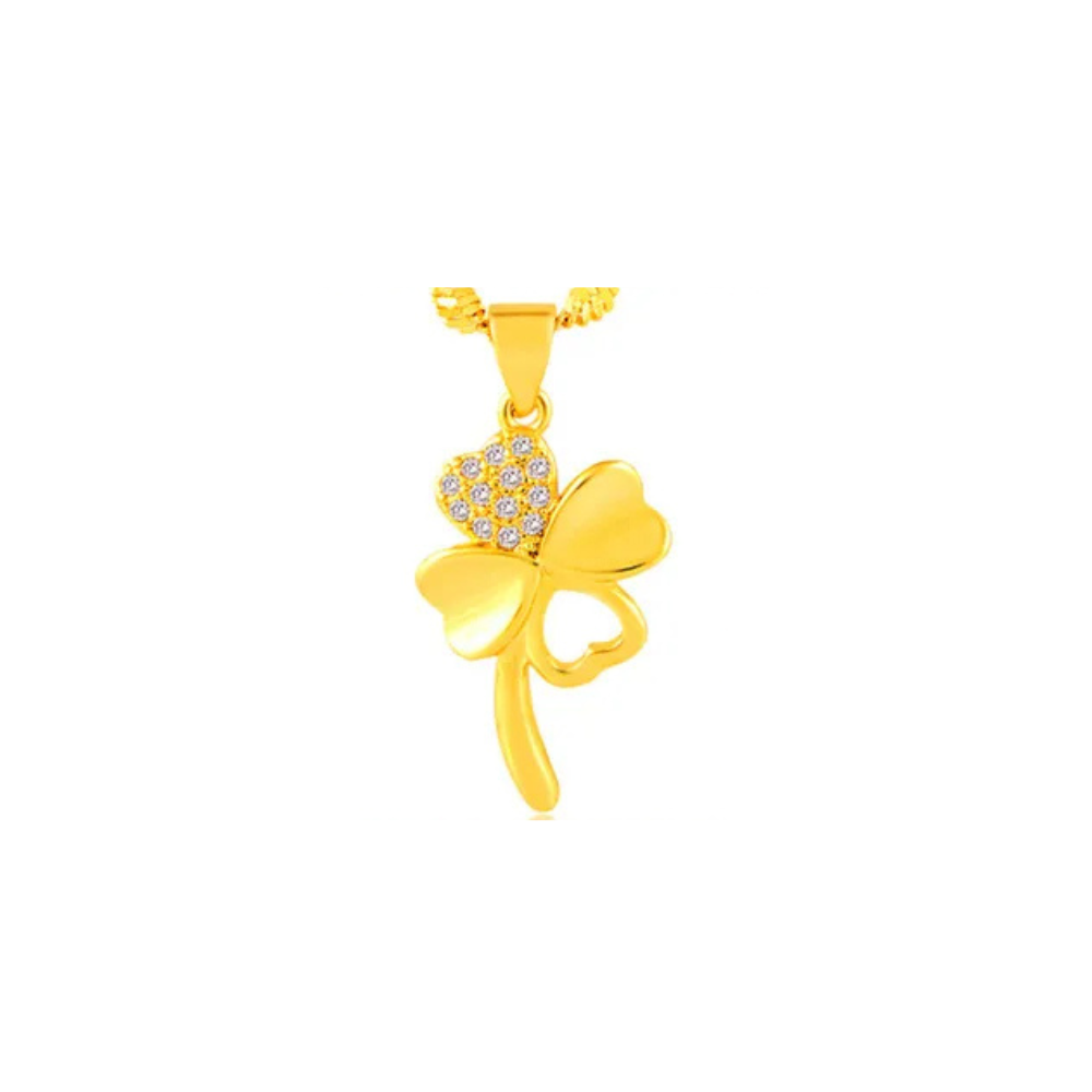 Collier Trèfle Coeur