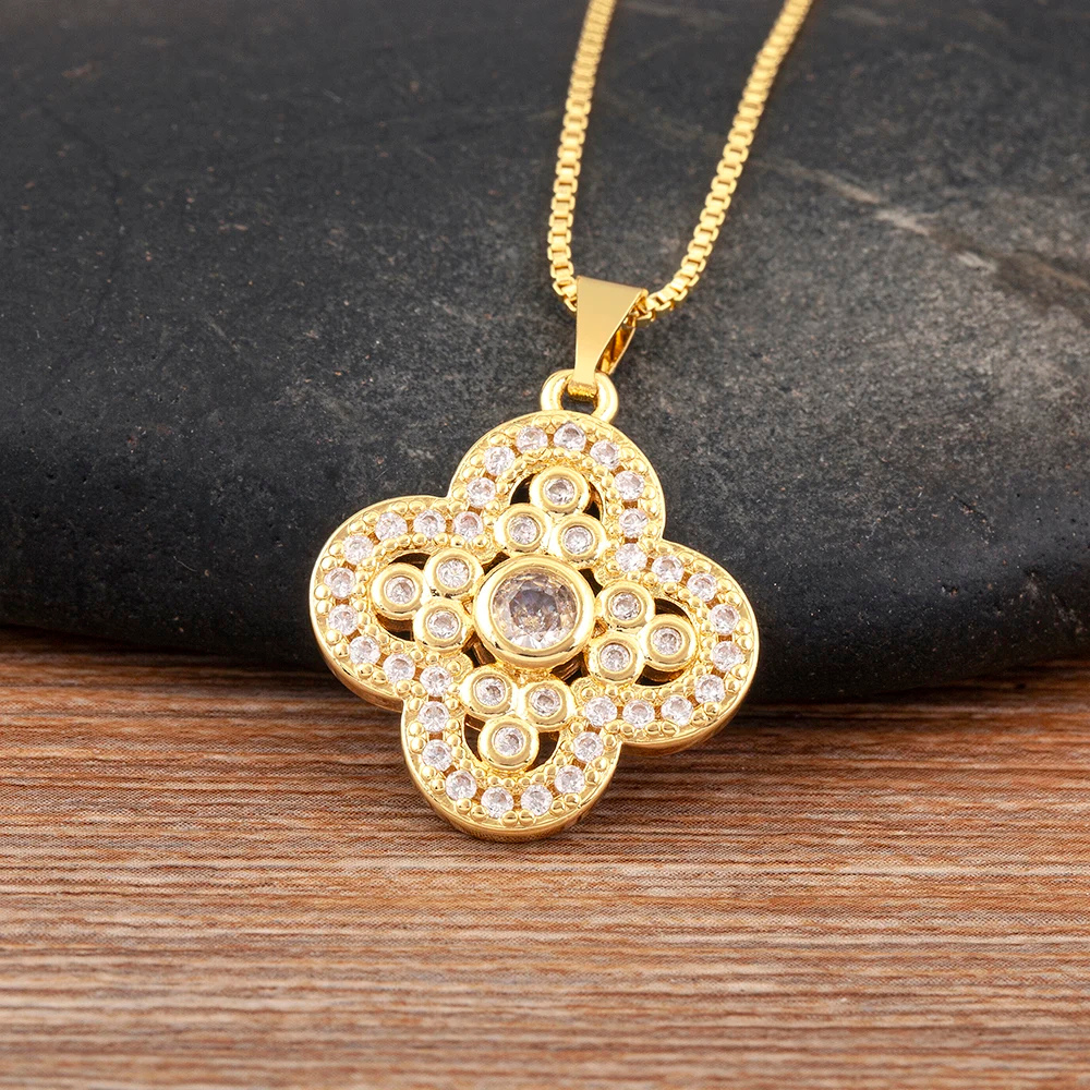 Collier Trèfle Or et Diamant femme