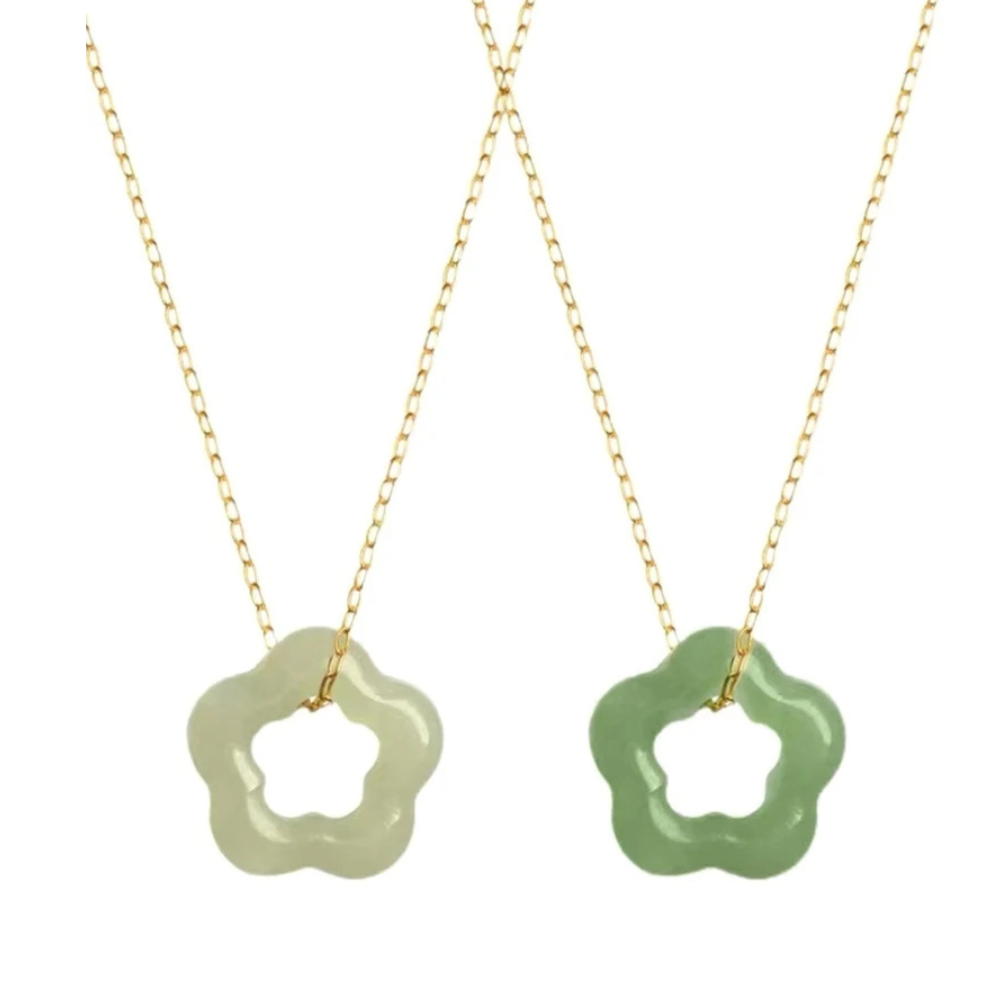 Collier Trèfle Abstrait