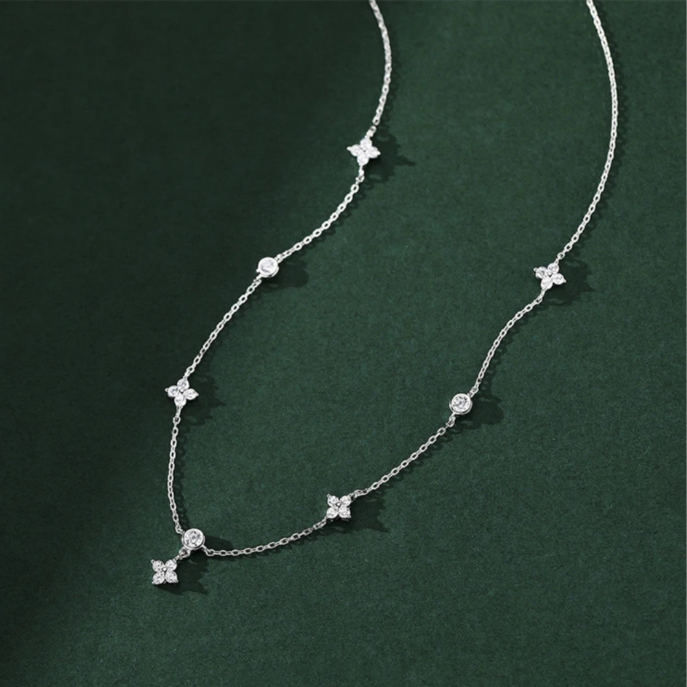 Collier Trèfle Fin argent