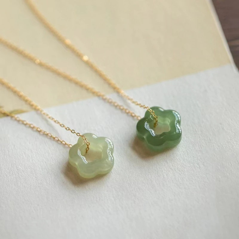 Collier Trèfle Abstrait