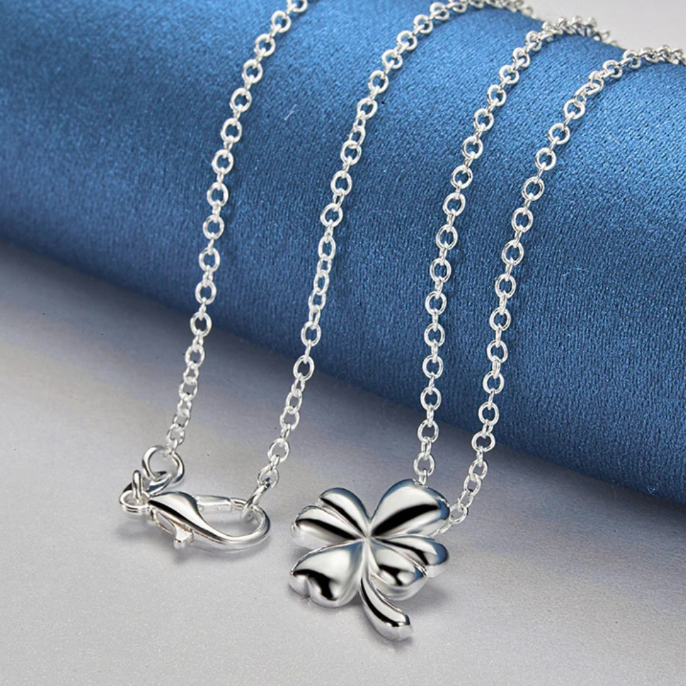 Collier Trèfle Argent