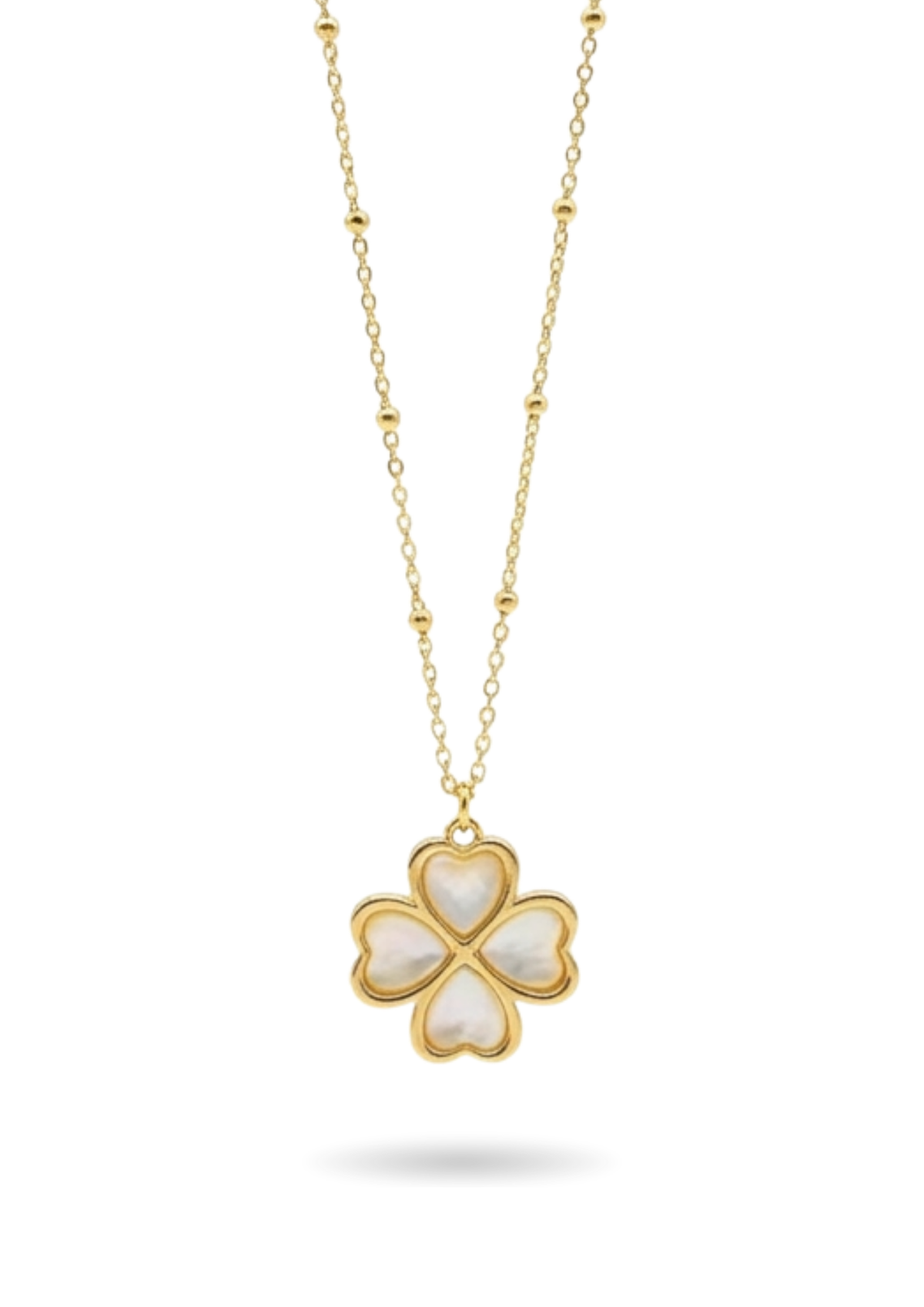 Collier Trèfle Nacre