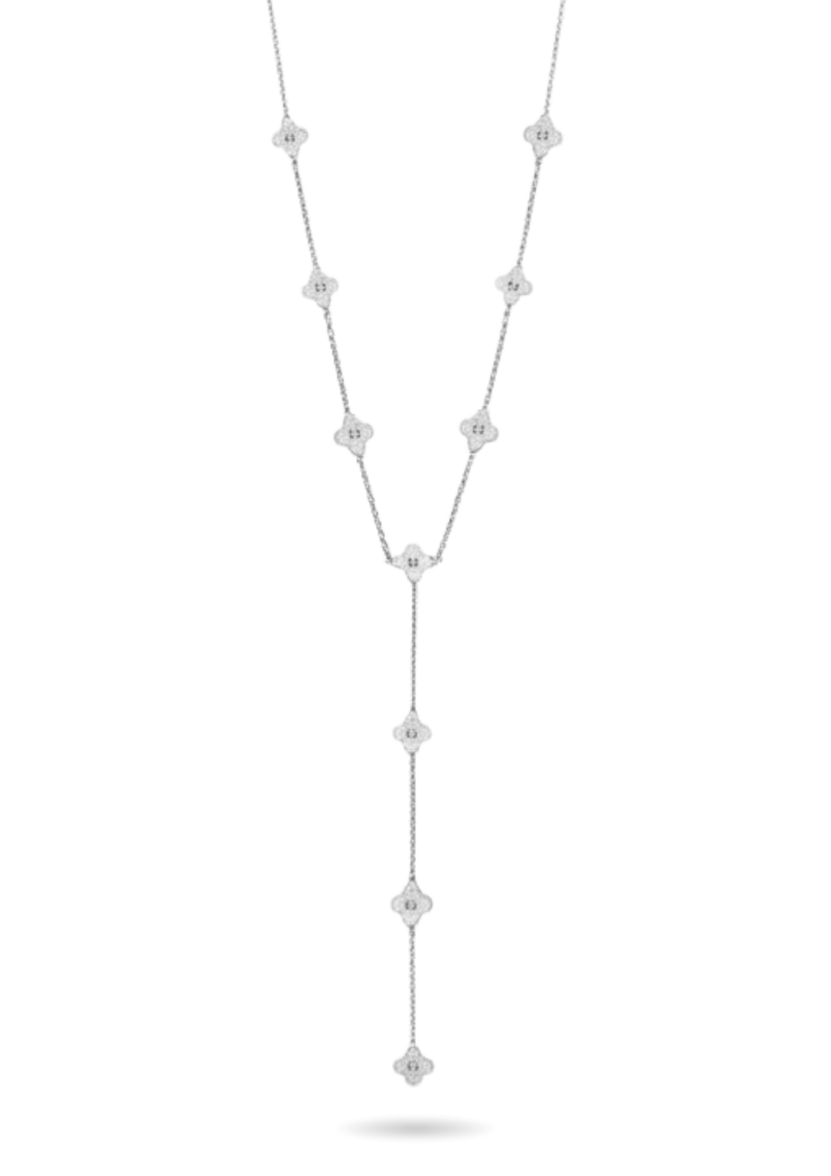 Collier Y Trèfle Femme