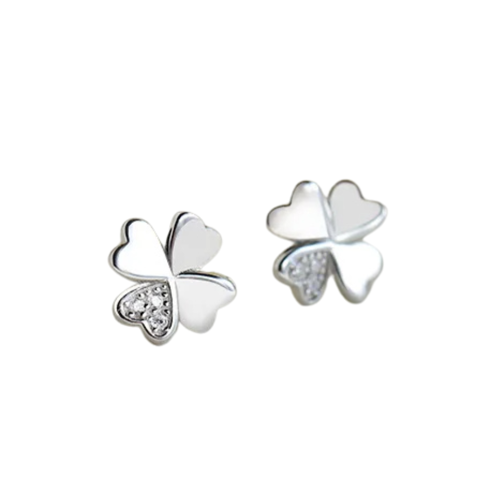 Boucles d'Oreilles Mini Trèfle