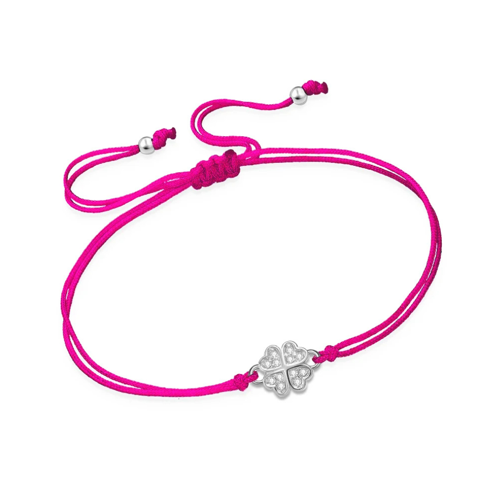 Bracelet de Trèfle rose