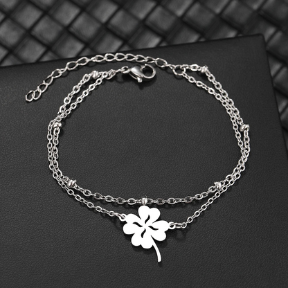 Bracelet Lotus Trèfle