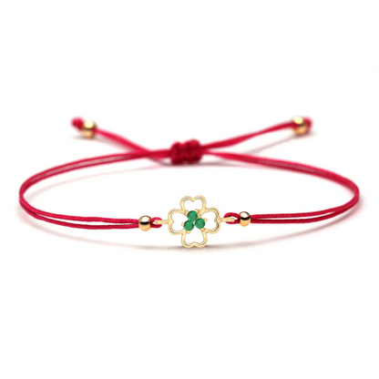 Bracelet Trèfle Corde