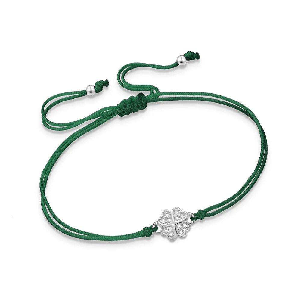 Bracelet de Trèfle vert