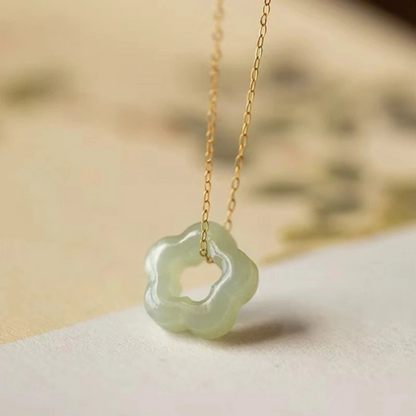 Collier Trèfle vert