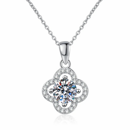 Collier Trèfle et Solitaire