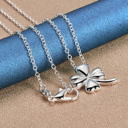 Collier Trèfle Argent