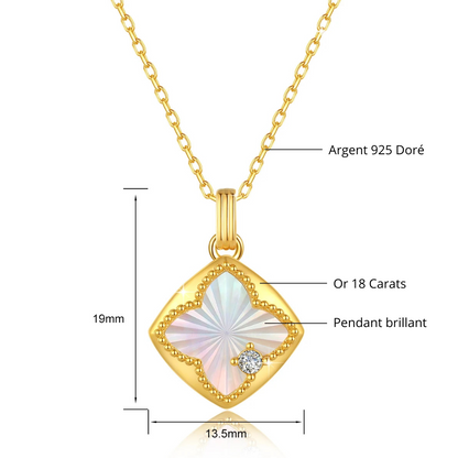 Collier Trèfle Or 18 Carats