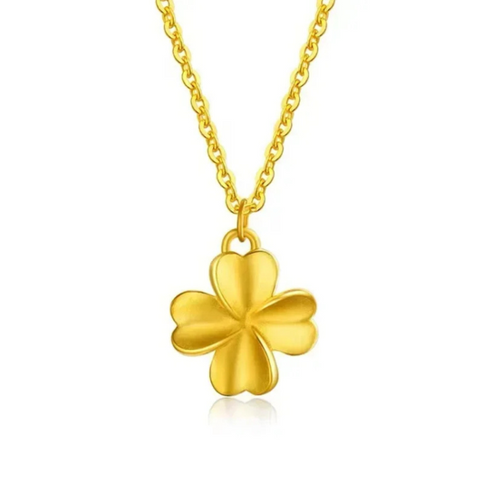 Collier Trèfle Or Jaune