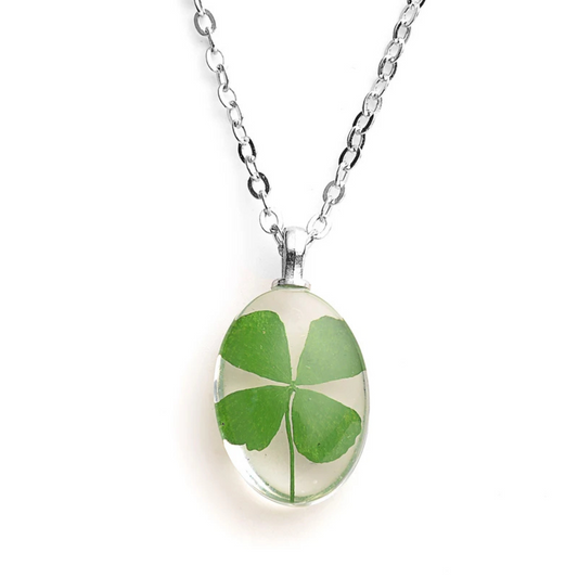 Collier Trèfle Goutte d'Eau