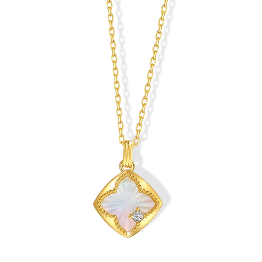 Collier Trèfle Or 18 Carats