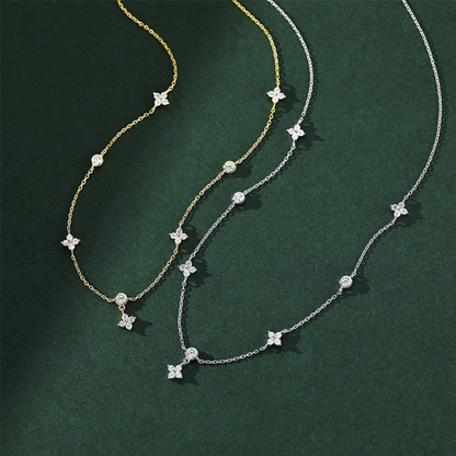 Collier Trèfle Fin femme