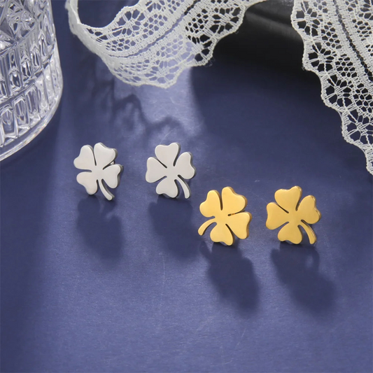 Boucles d'Oreilles Trèfle femme